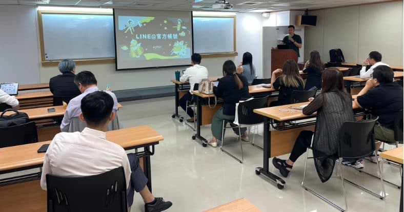 Adam 授課現場 12