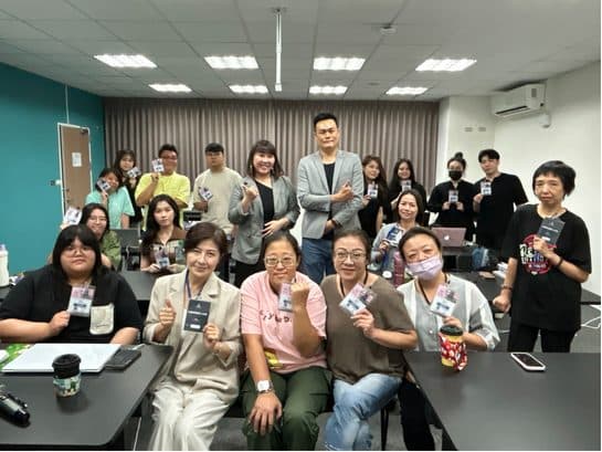 Adam 授課現場 5