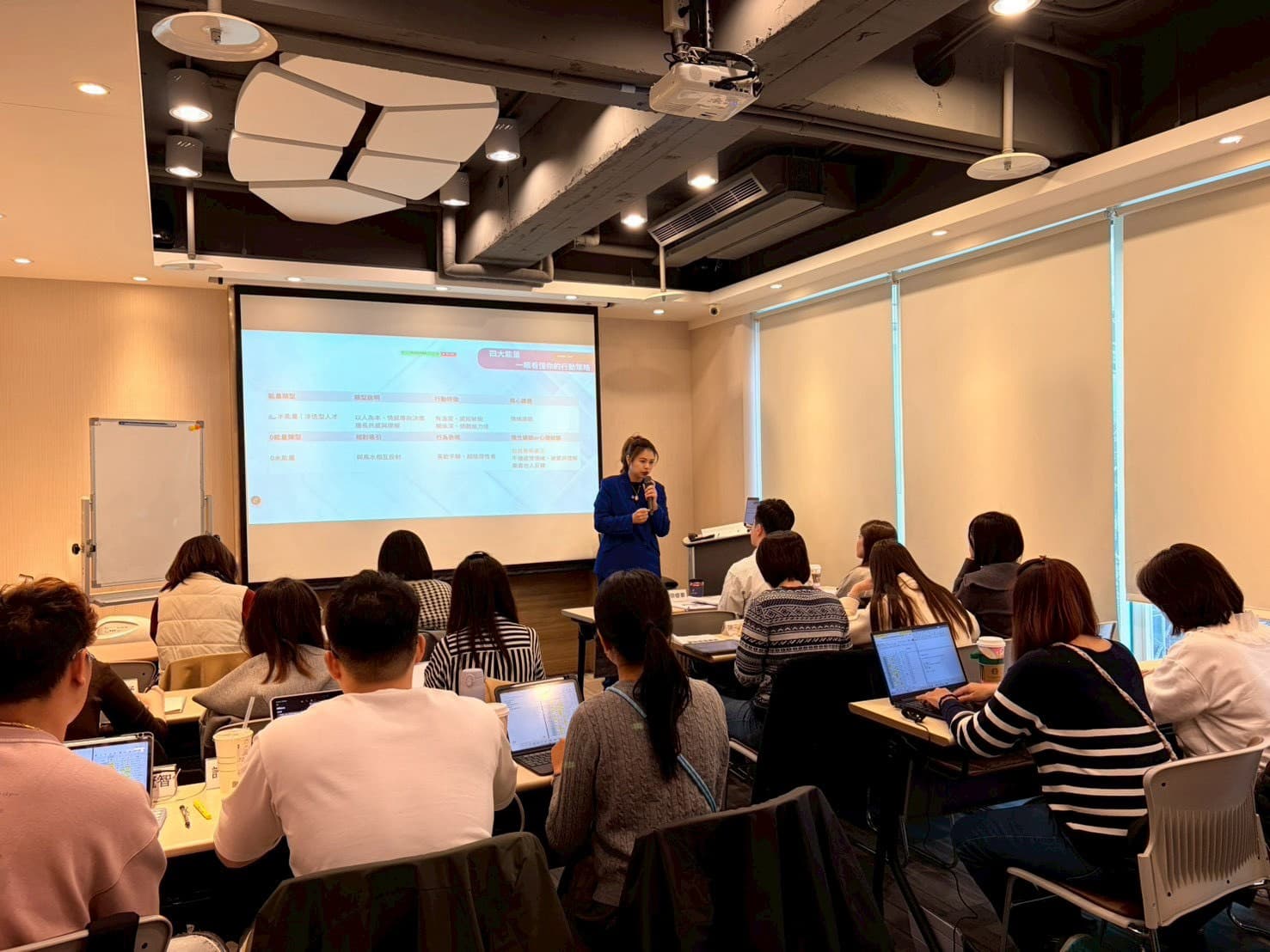 Rosie MMT 天賦課程授課現場